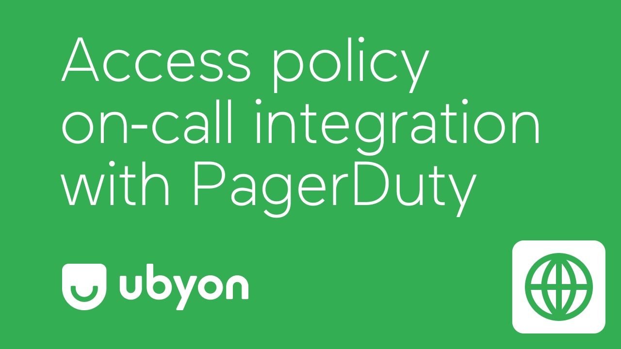 Cover image for On-call integration with Ubyon. (Video)